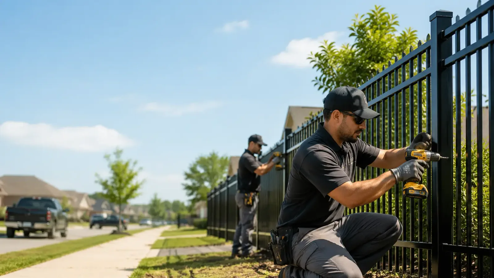 Metal Fence Installation in Scarsdale, NY